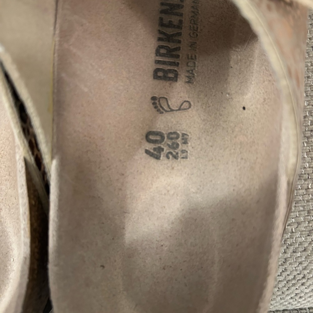 Birkenstock Women's Brown Arizona Sandals Size 40 / US 9 - Picture 3 of 5